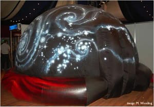 Planetarium mobile du Jardin des Sciences