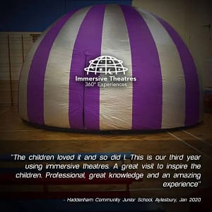 Immersive Theatres Dome Club Planetarium