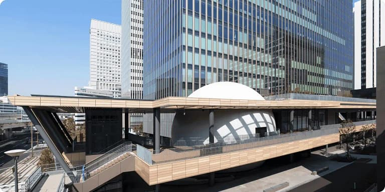 Konica Minolta Planetarium Manten in Yokohama