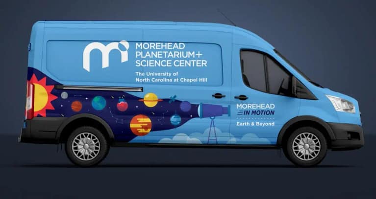 Morehead Planetarium and Science Center Portable Planetarium