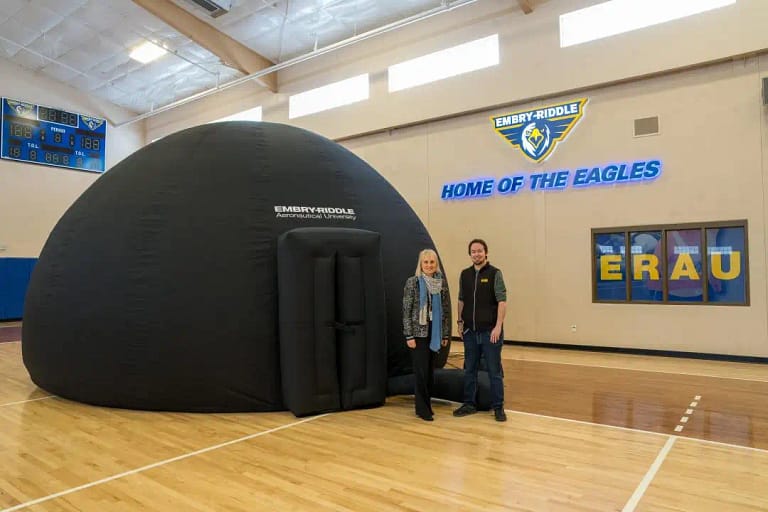 Embry-Riddle Aeronautical University Mobile Planetarium
