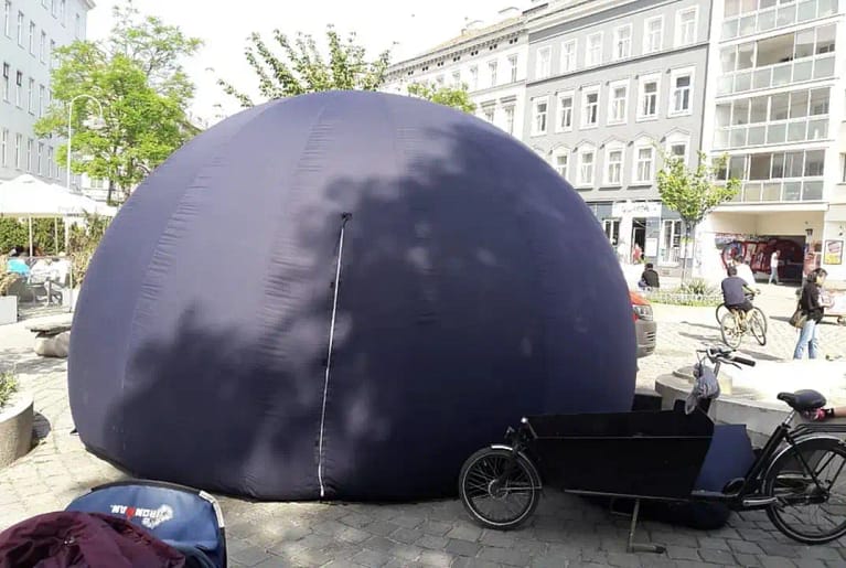 Public Space Pop-up Planetarium