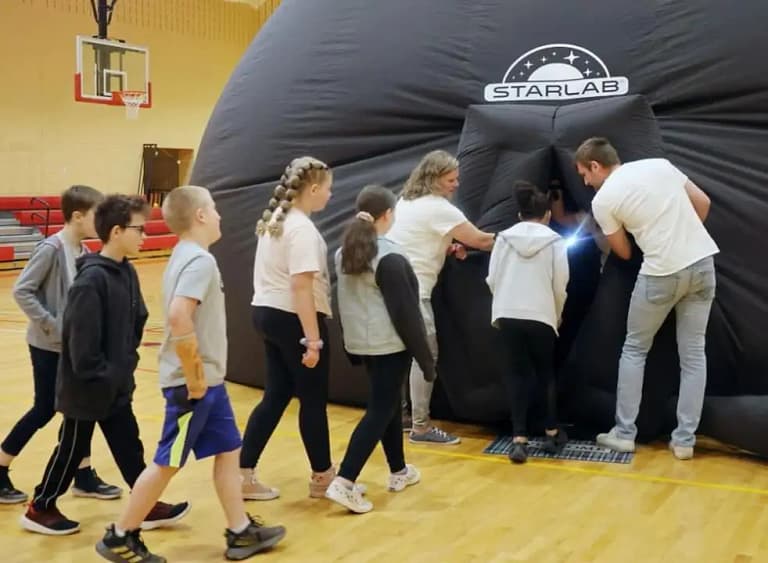 Wilkes University StarLab Planetarium